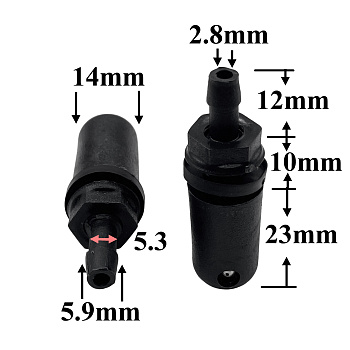 F003 Форсунка стеклоомывателя заднего стеклаALFA ROMEO AUDI CHERY CHEVROLET CHRYSLER CITROEN DAEWOO DODGE FIAT FORD GEELY GM HAVAL HONDA HYUNDAI INFINITI ISUZU KIA LANCIA LAND ROVER LEXUS MAZDA MERCEDES MITSUBISHI NISSAN OMODA OPEL PEUGEOT RENAULT SEAT SKODA SUBARU SUZUKI TOYOTA VOLKSWAGEN VOLVO ГАЗ КАМАЗ ЛАДА УАЗ BMW ACURA