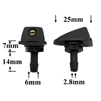 F001 Форсунка стеклоомывателя лобового стеклаALFA ROMEO AUDI CHERY CHEVROLET CHRYSLER CITROEN DAEWOO DODGE FIAT FORD GEELY GM HAVAL HONDA HYUNDAI INFINITI ISUZU KIA LANCIA LAND ROVER LEXUS MAZDA MERCEDES MITSUBISHI NISSAN OMODA OPEL PEUGEOT RENAULT SEAT SKODA SUBARU SUZUKI TOYOTA VOLKSWAGEN VOLVO ГАЗ КАМАЗ ЛАДА УАЗ BMW ACURA